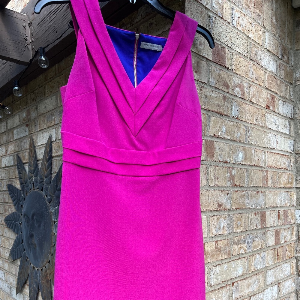 Marc New York Andrew Marc Hot Pink Dress